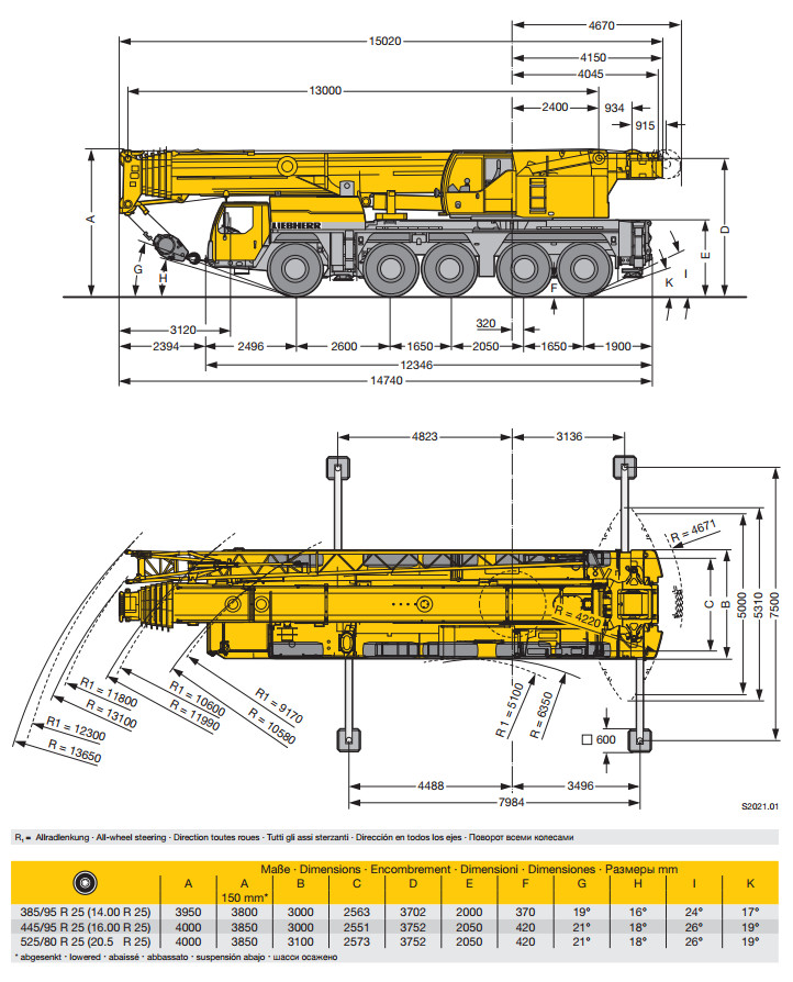 Автокран LIEBHERR LTM 1160-5.1