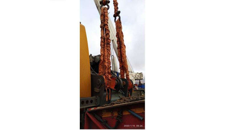 Выгрузка LIEBHERR Г.Новороссийск